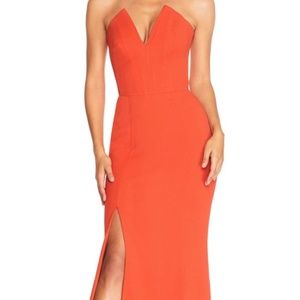 Dress the Population Fernanda Strapless Evening Gown